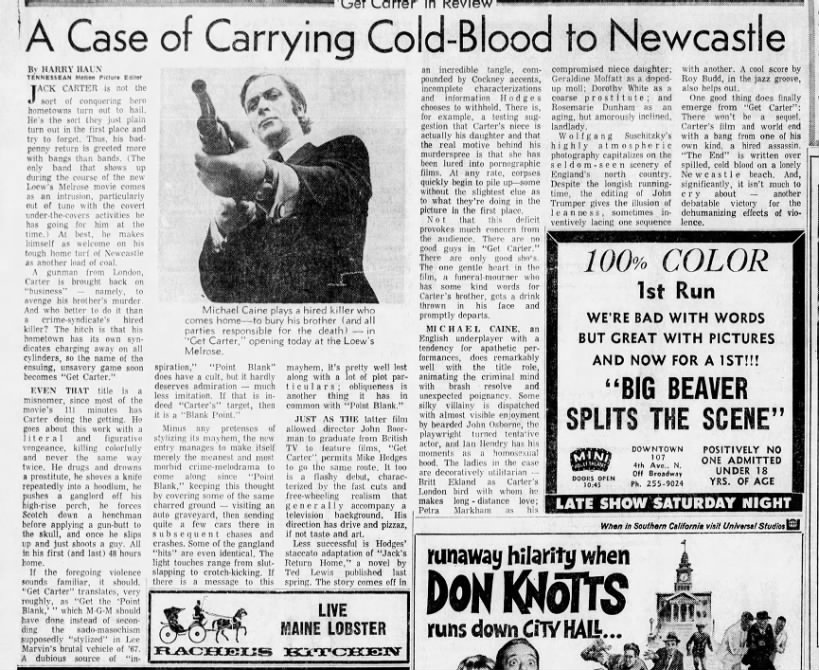 A Case of Carrying Cold-Blood to Newcastle/Harry Haun