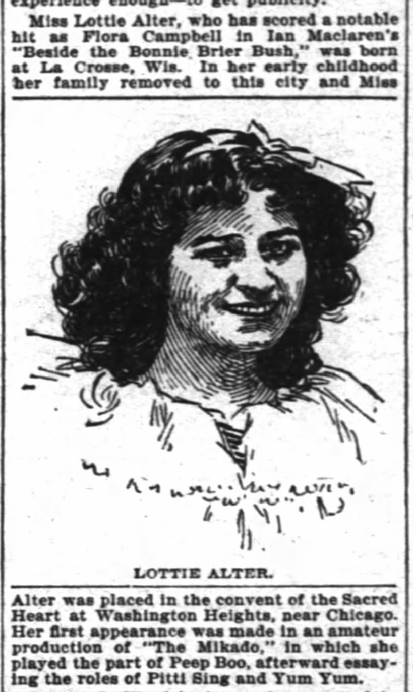 Lottie Alter 1898