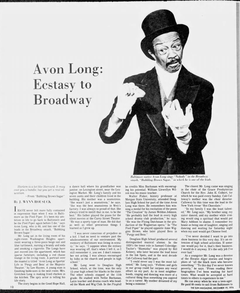 Avon Long 1976