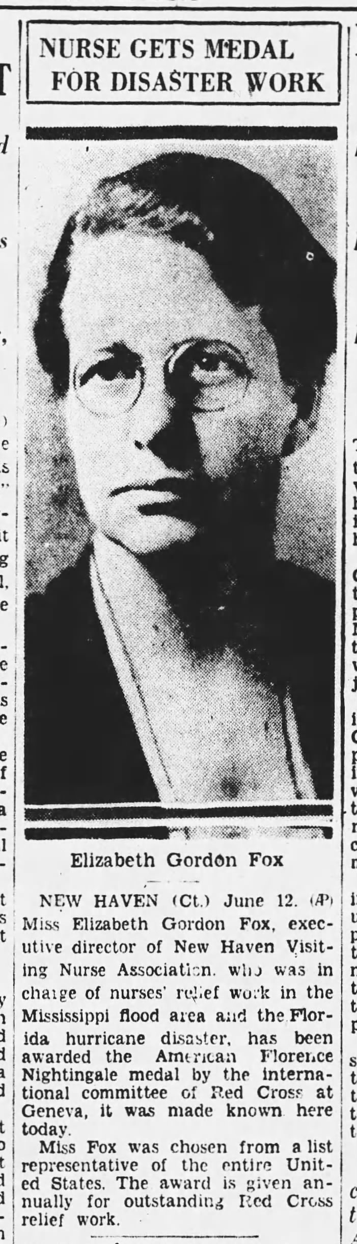 Elizabeth G. Fox 1931
