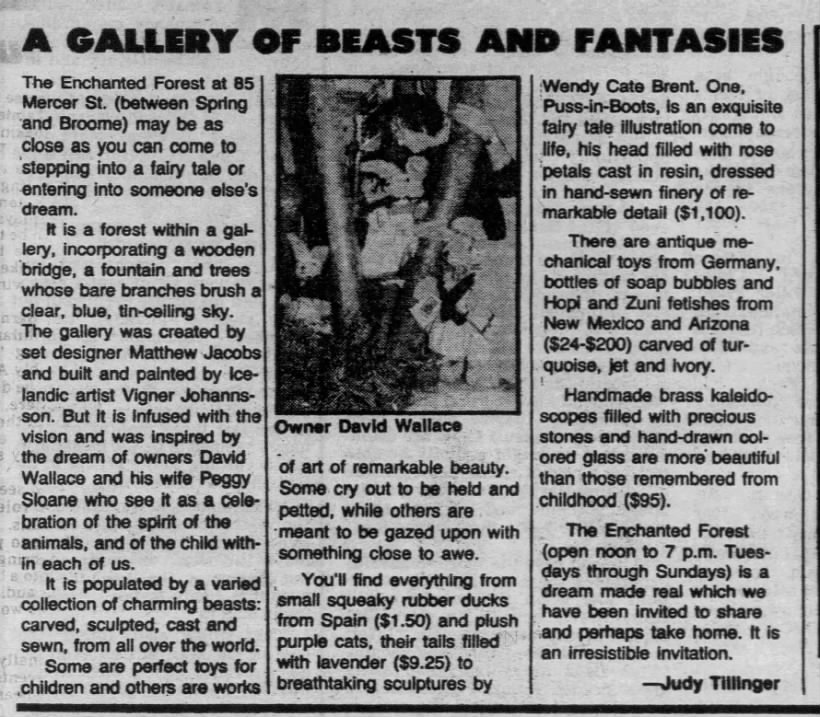A Gallery of Beasts and Fantasies/Judy Tillinger