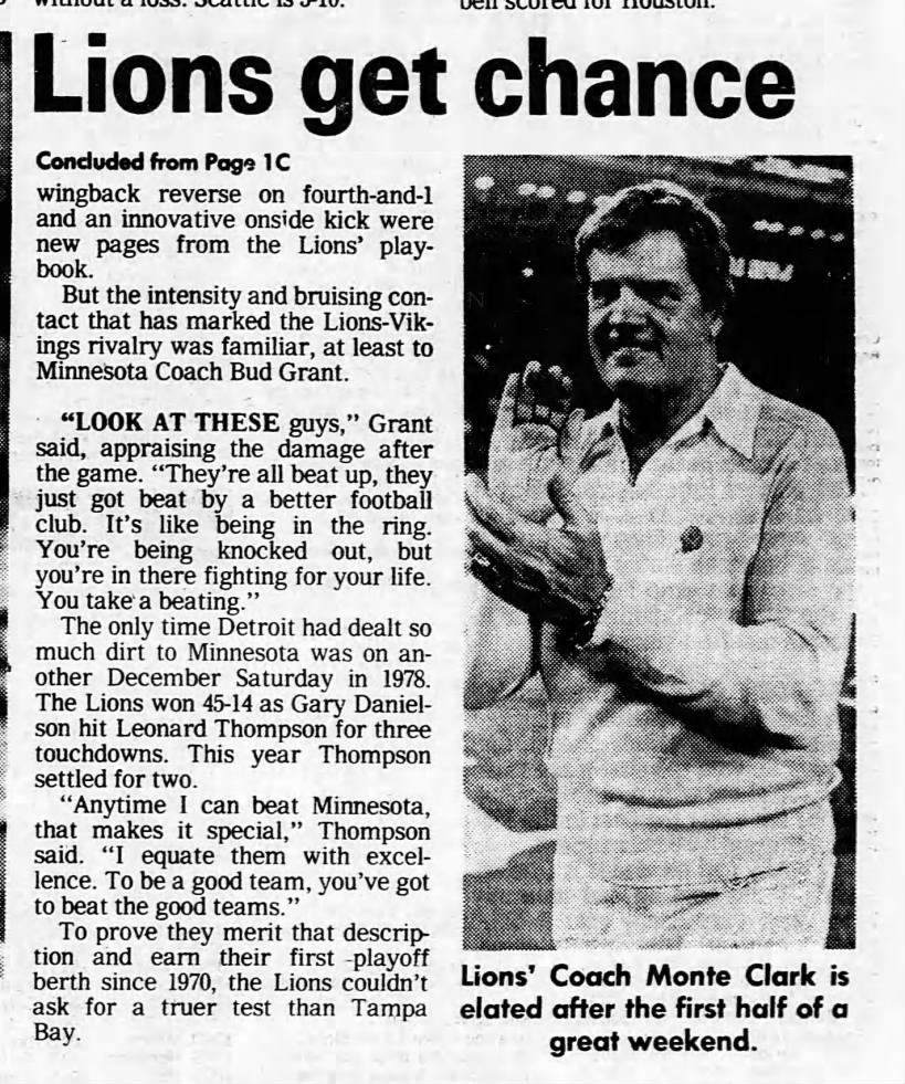 Lions get chance