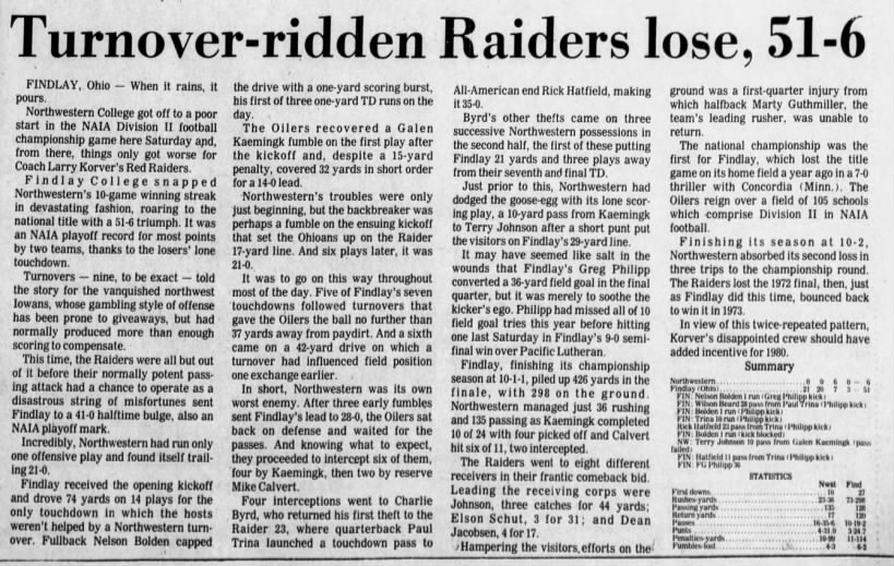 Turnover-ridden Raiders lose, 51-6