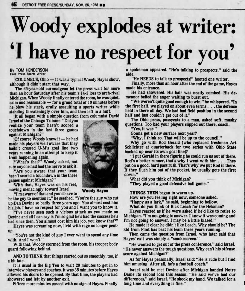 Woody explodes at writer: 'I have no respect for you'