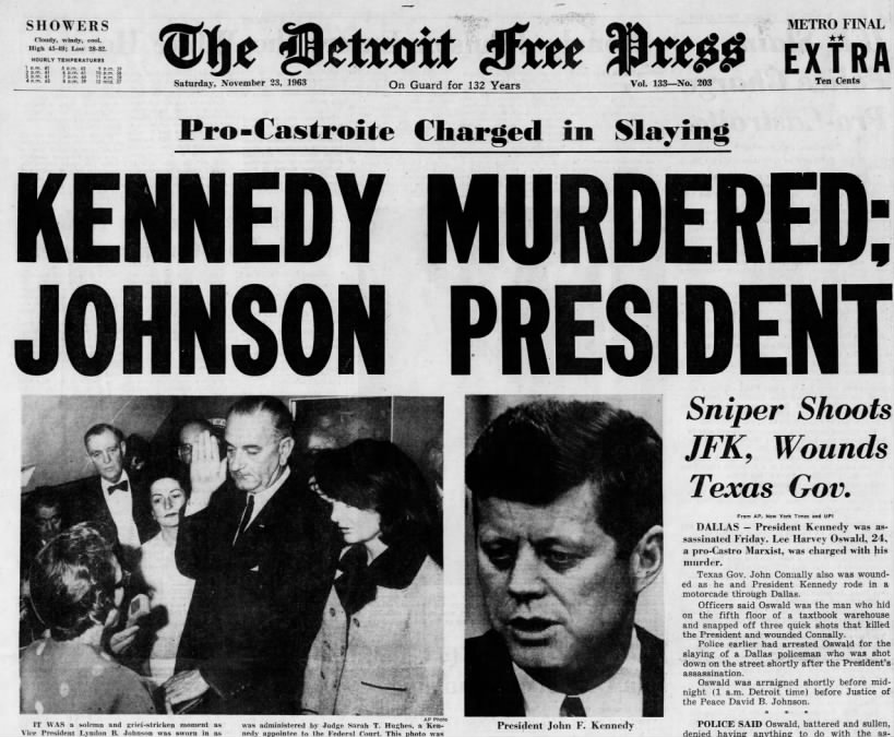 Kennedy Murdered