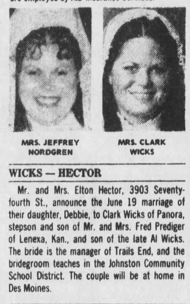 Wicks-Hector Wedding