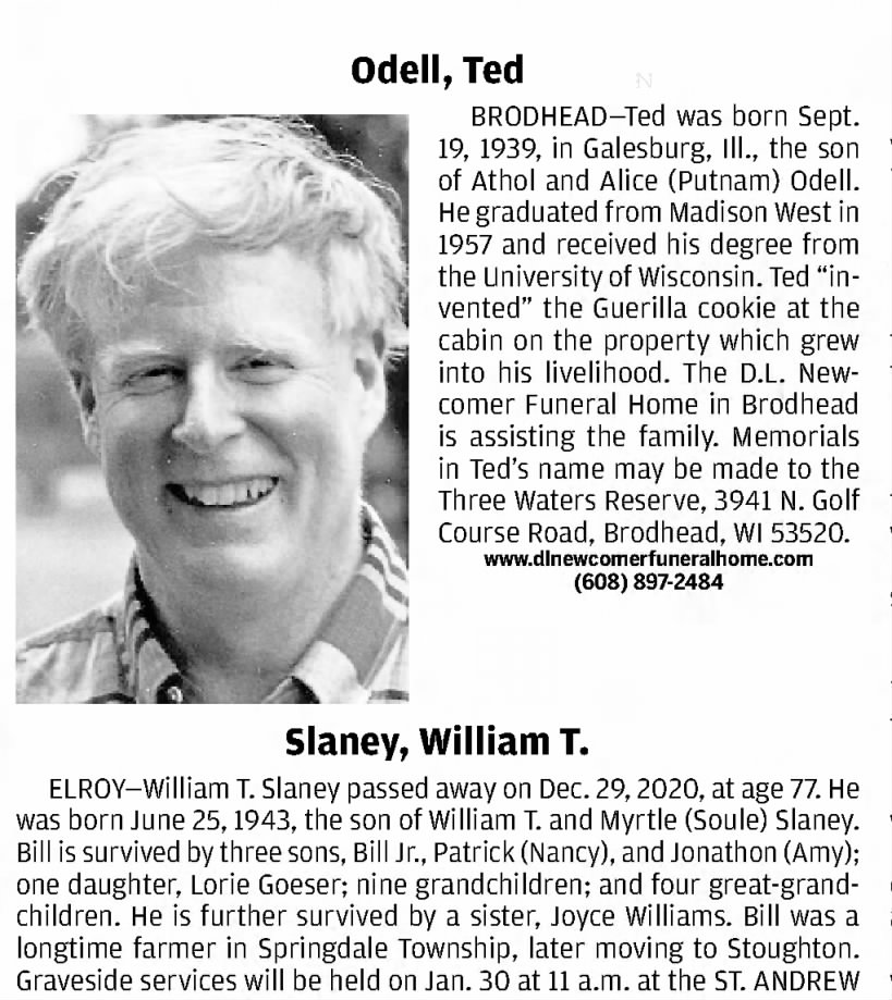 Obituary for Ted Odell Brod