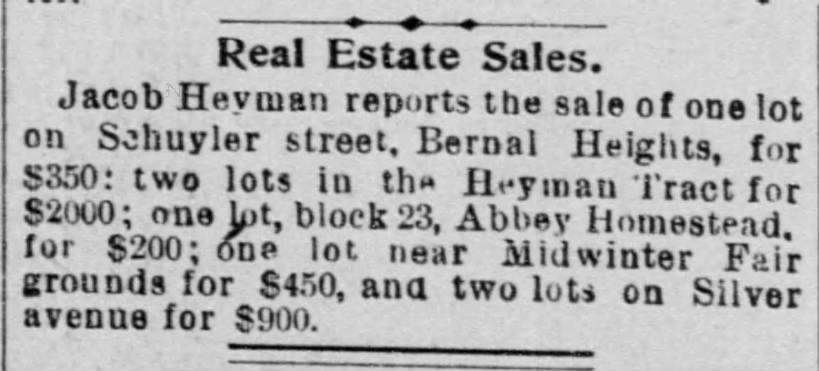 Heyman sells Schuyler (Nevada) lot