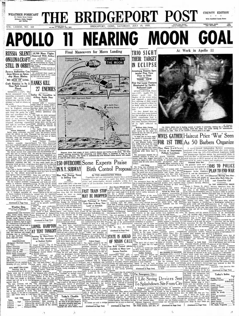 Forty-eight years ago today, the world prepared for the Apollo 11 astronauts landing on the Moon.