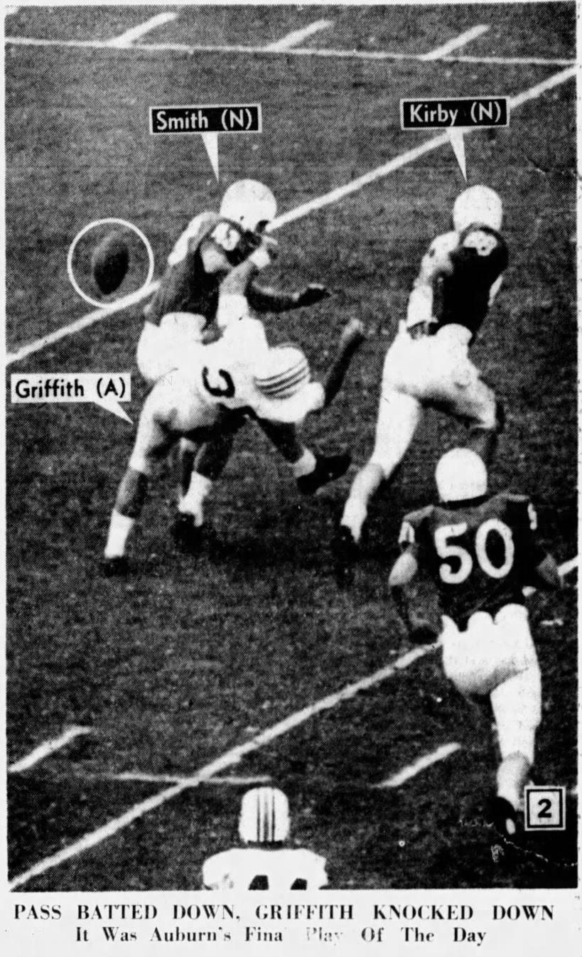 1964 Orange Bowl, Auburn's last play 2