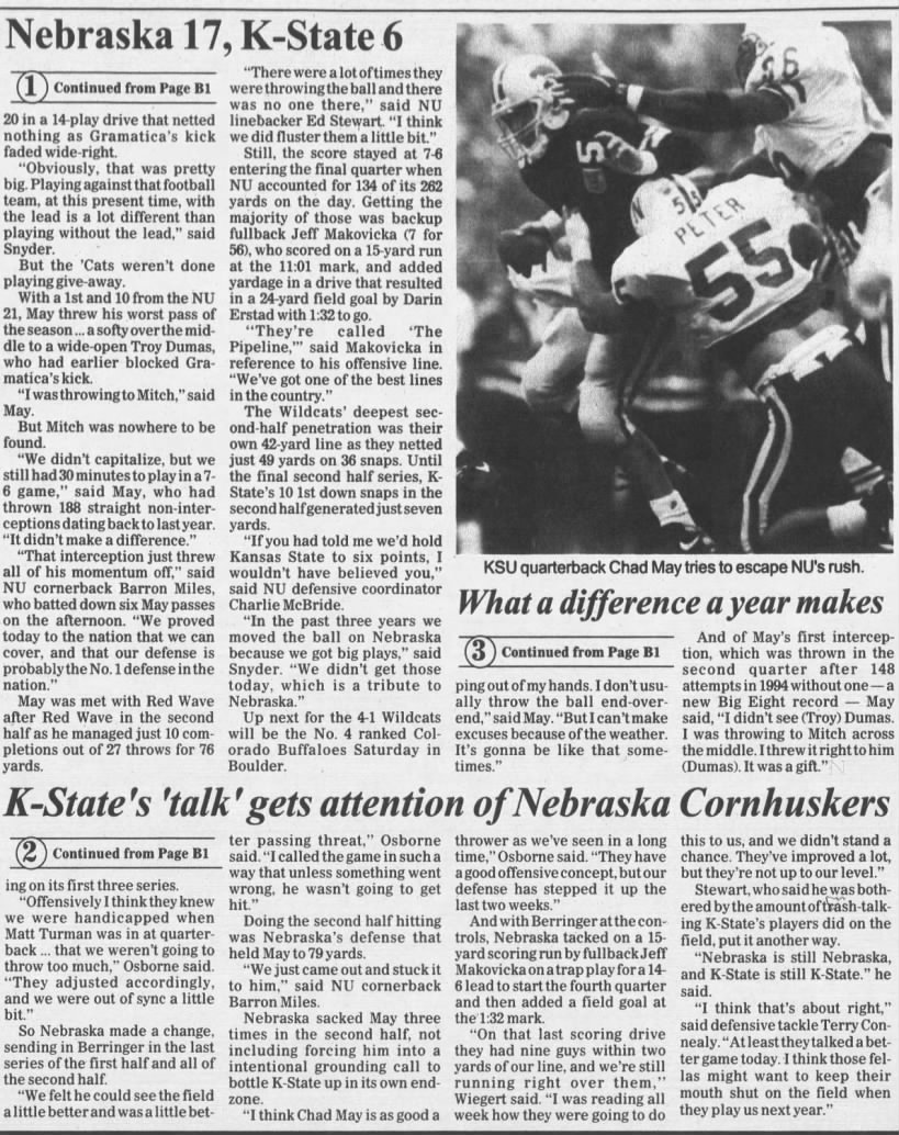 1994 Nebraska-Kansas State MM2