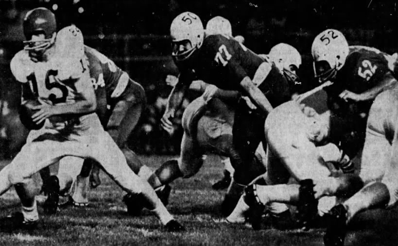 1964 Nebraska football spring game photo