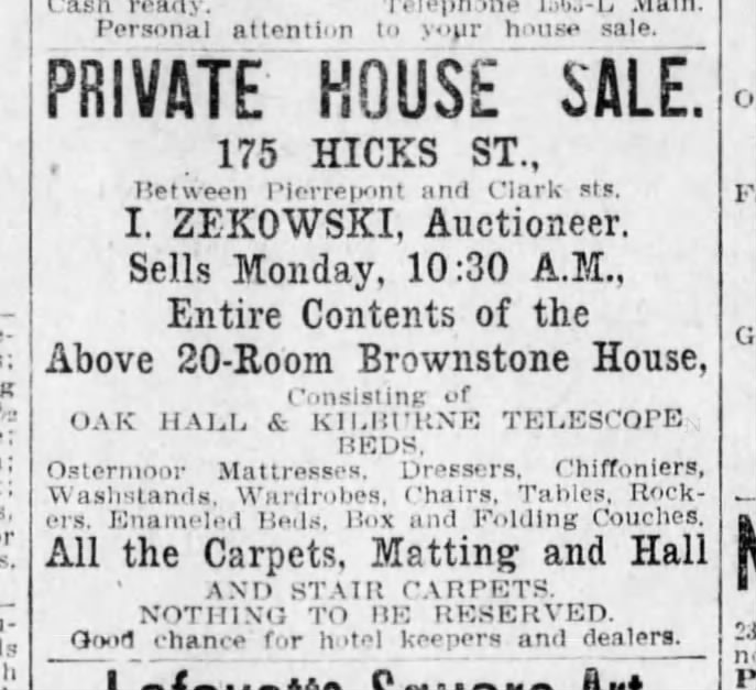 Auction 21 Apr 1907