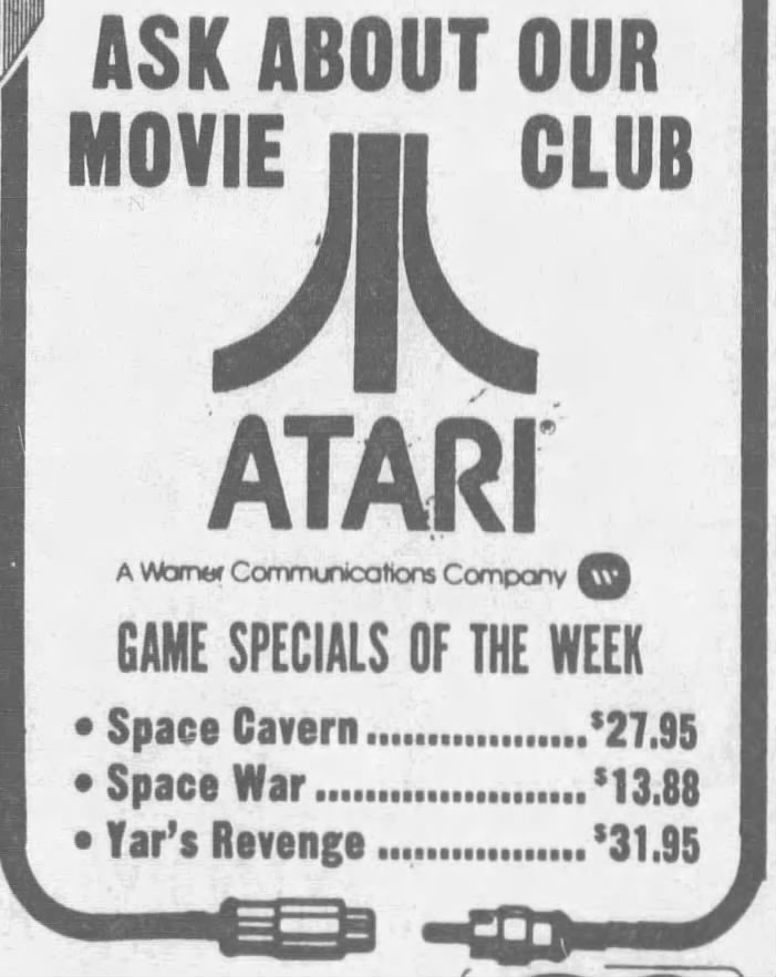 Atari 2600: PIERCE ELECTRONICS (May 13, 82)
