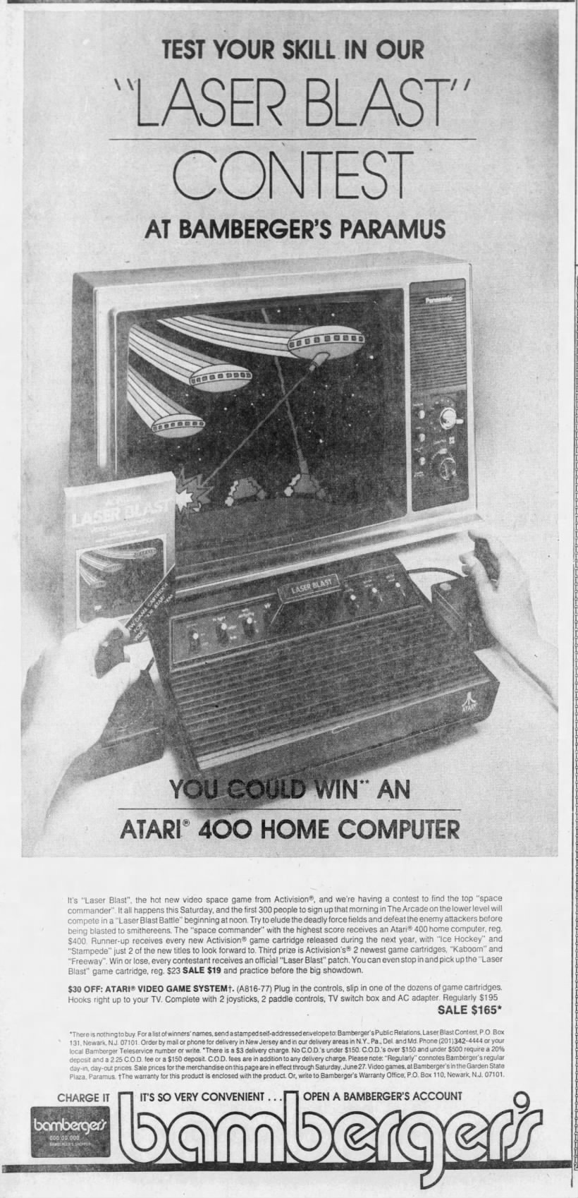 Atari 2600: Bamberger's (Jun 21, 81)