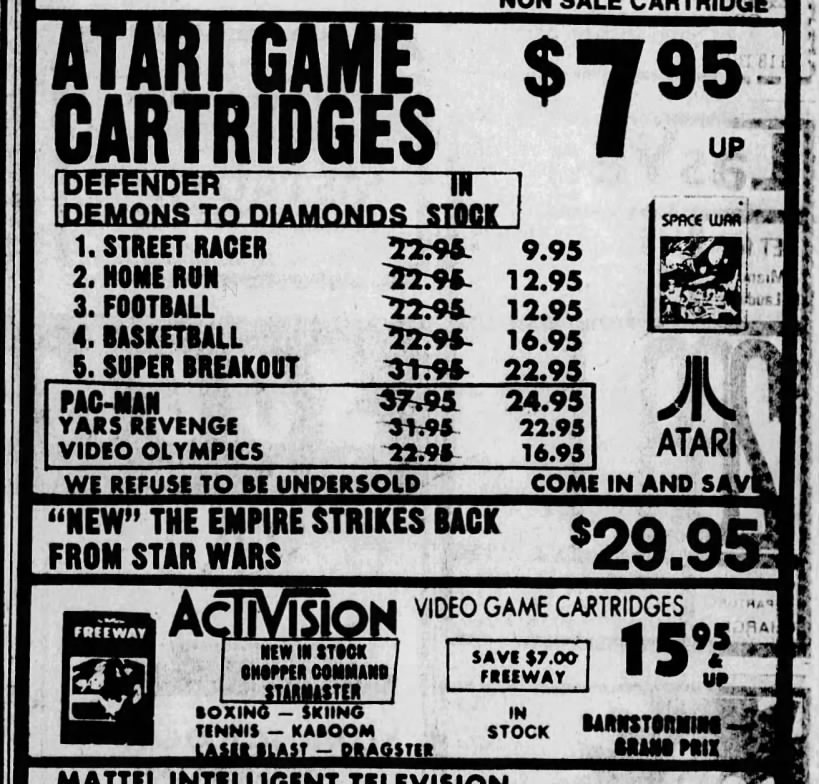 Atari 2600: ACCURATE Business Machines (Jul 29, 82)