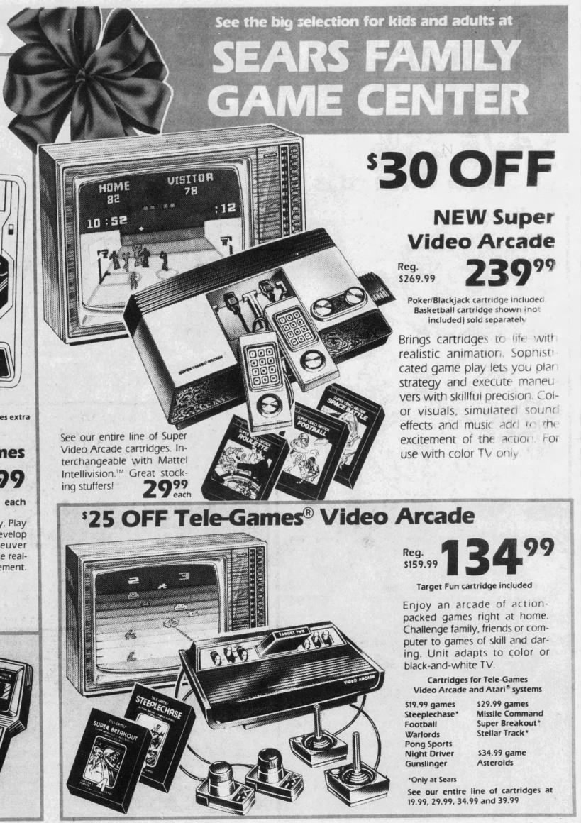 Atari 2600: Sears (Nov 18, 81)
