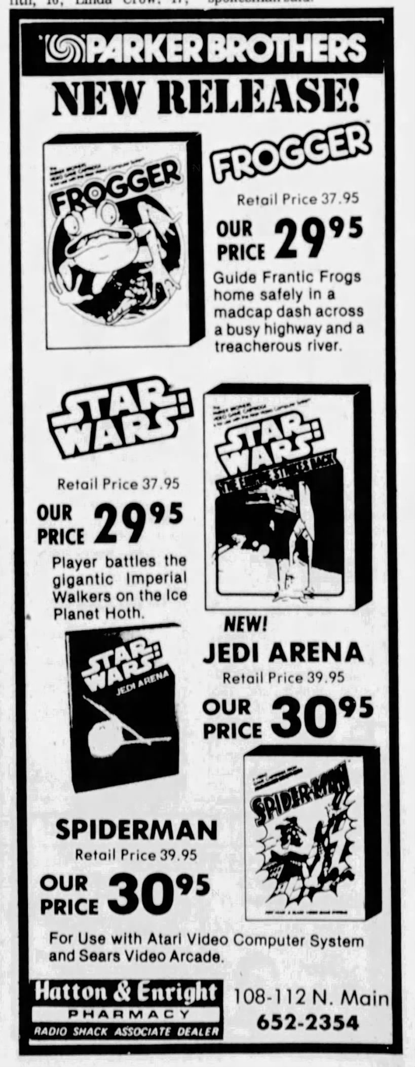 Atari 2600: Jedi Arena $30.95 NEW! (Feb 14, 83)