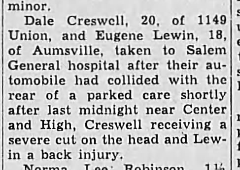 Eugene Lewin car accident