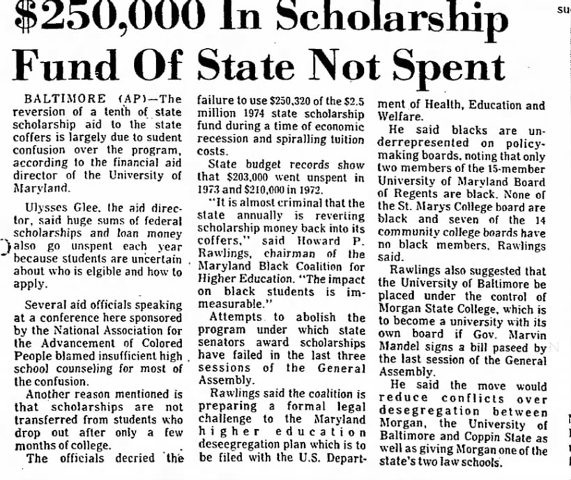 State scholarships desegregation