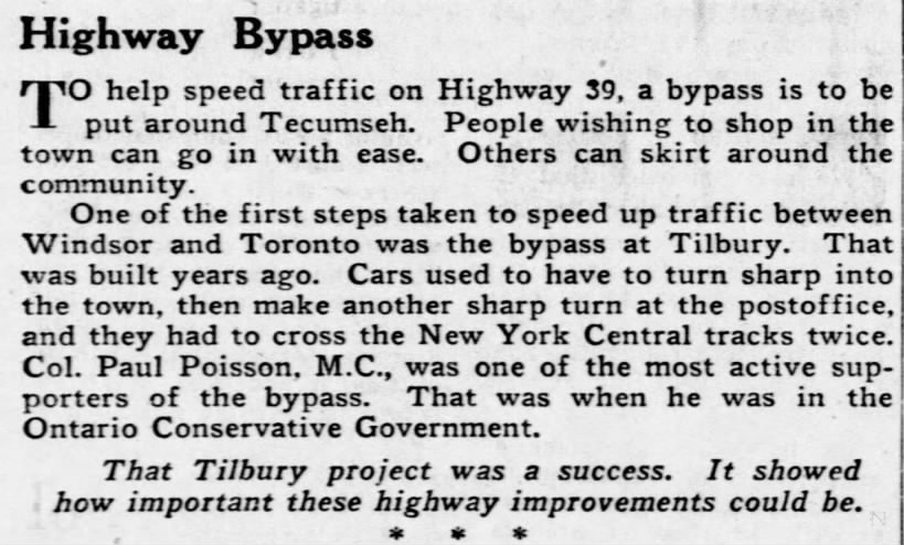 Highway Bypass
