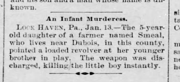 Article: Infant Murderess