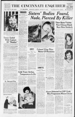 The Cincinnati Enquirer from Cincinnati, Ohio on January 23, 1957 · 1
