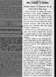 1924 07 11 Bail Denied to Negro