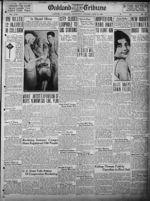 Oakland Tribune from Oakland, California on June 18, 1930 · Page 19