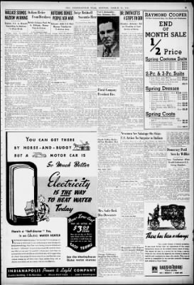 The Indianapolis Star from Indianapolis, Indiana on March 31, 1941 · Page 9