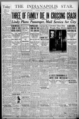 The Indianapolis Star from Indianapolis, Indiana on June 25, 1927 · Page 1