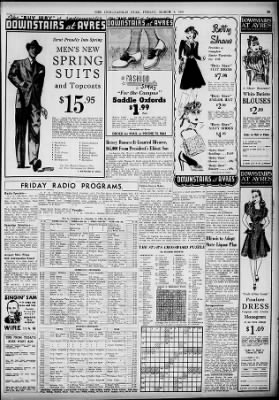 abdomen Giant crumpled The Indianapolis Star from Indianapolis, Indiana on March 8, 1940 · Page 15
