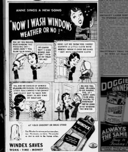 Early Windex ad