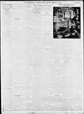 The Courier Journal From Louisville Kentucky On February 23 1936