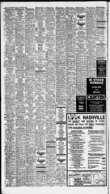 The Tennessean from Nashville, Tennessee on October 11, 1987 