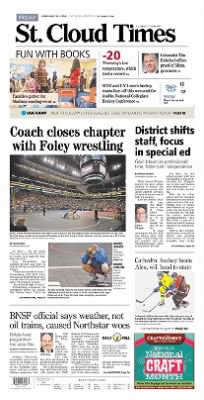St. Cloud Times from Saint Cloud, Minnesota on February 28, 2014 · Page A1