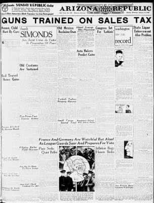 Arizona Republic from Phoenix, Arizona on January 6, 1935 · Page 9