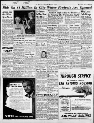 Arizona Republic from Phoenix, Arizona on October 29, 1952 · Page 4
