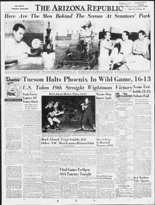 Arizona Republic from Phoenix, Arizona on September 11, 1949 · Page 5