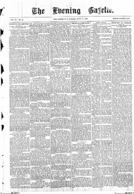 The Evening Gazette from Port Jervis, New York • Page 1