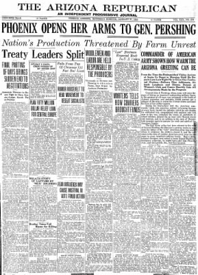 Arizona Republic from Phoenix, Arizona on January 31, 1920 · Page 1