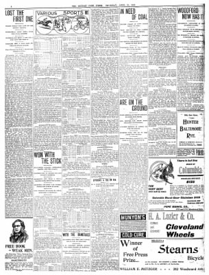 Detroit Free Press from Detroit, Michigan on April 21, 1898 · Page 6