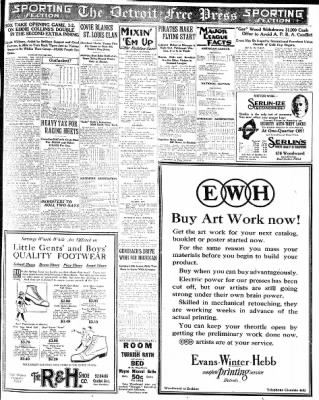 Detroit Free Press from Detroit, Michigan on April 15, 1920 · Page 15