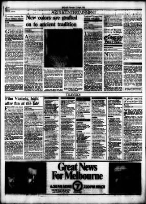 The Age from Melbourne, Victoria, Victoria, Australia on March 17, 1988 · Page 14