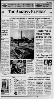 Arizona Republic from Phoenix, Arizona on October 9, 1988 · Page 1