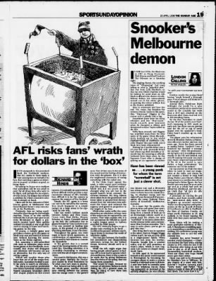 The Age from Melbourne, Victoria, Victoria, Australia on April 26, 1998 · Page 47