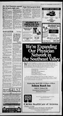Arizona Republic from Phoenix, Arizona on April 3, 1995 · Page 73