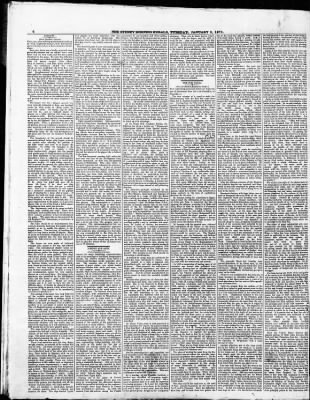 The Sydney Morning Herald from Sydney, New South Wales, Australia on January 3, 1871 · Page 6