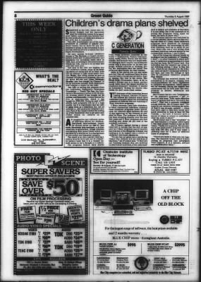 The Age from Melbourne, Victoria, Victoria, Australia on August 6, 1987 · Page 38