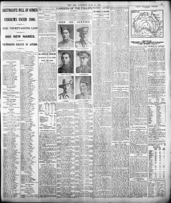 The Age from Melbourne, Victoria, Victoria, Australia on June 12, 1915 · Page 13